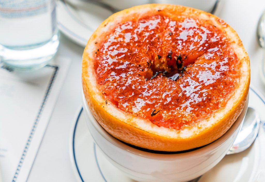 Broiled Grapefruit