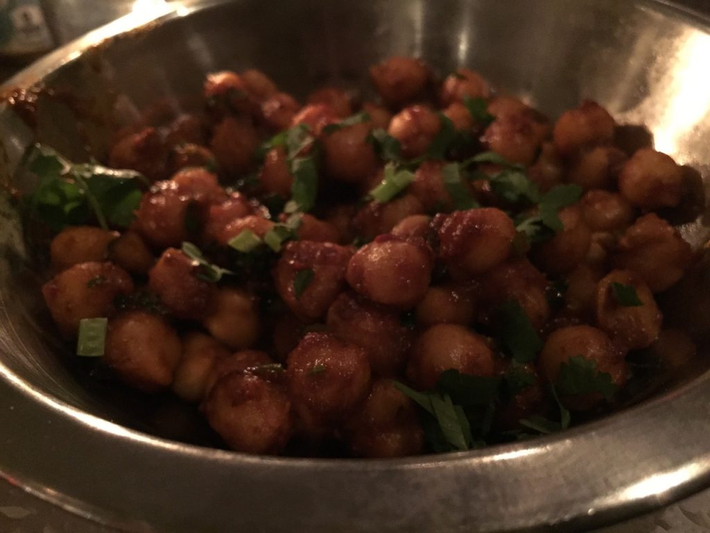 Honey Cinnamon Chickpeas