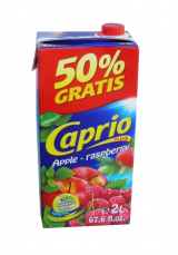 Caprio apple and raspberries