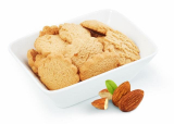 Low calorie biscuits flavored with almonds Victus