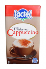 Lactel milk for cappuccino
