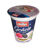Müller yogurt Gracie blackberry raspberry