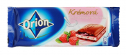 Orion chocolate cream in strawberry yoghurt cream