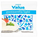 mozzarella light Tesco