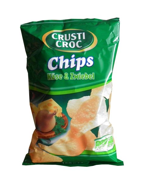 Chips kase zwiebel crust Croc: Calories, Facts | Calorie-Charts.info
