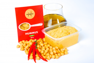 Hummus with chilli Welded