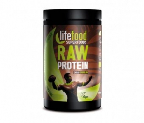 Raw cocoa protein Spirulina BIO Lifefood