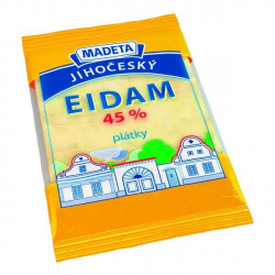 Jihočeský Eidam 45% slices Madeta