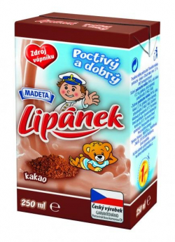 Lipánek durable milk cocoa 1.3% Madeta