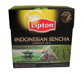 Lipton Indonesian Sencha Green Tea Fragrant Floral Calories Nutrition Facts Calorie Charts Info