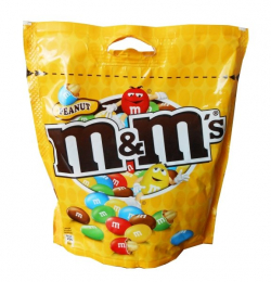 M & M peanuts in chocolate