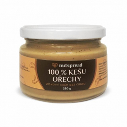 100% cashew nuts, nut cream without sugar Nutspread