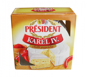 Président Camembert chili peppers