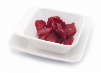 Dried ham salami slices Victus